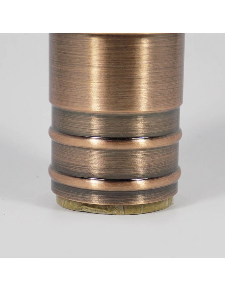 PORTALAMPARA DECO VINTAGE COBRIZO