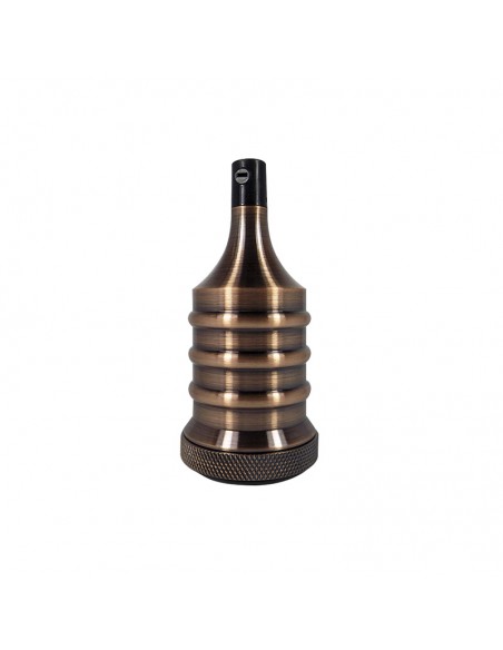 PORTALAMPARA DECO DIXSON COBRIZO.