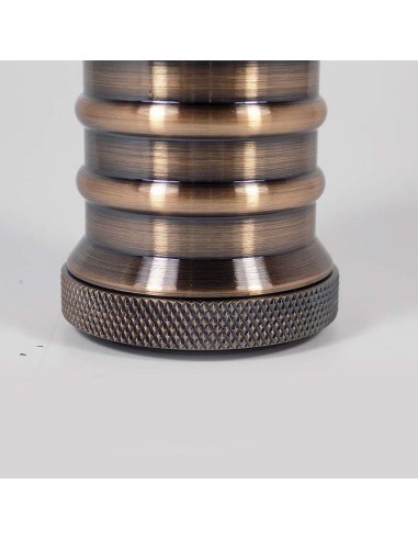 PORTALAMPARA DECO DIXSON COBRIZO.