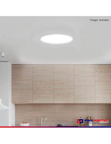 PANEL DE EMBUTIR LED REDONDO BLANCO 24W CALIDO...