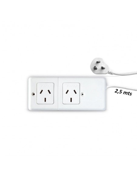 PROLONGADOR MULTIN KALOP 2 TOMAS P/TERM 2,5 MTS