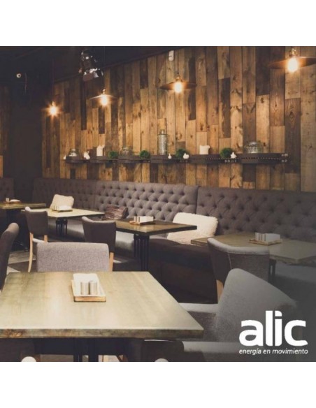 LAMPARA ANTIQUE LED PERA ST64 4W E27 LUZ CALIDA AMBAR