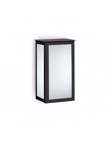 FAROL ORIENTAL CHAPA PARED 18X40X14.5CM