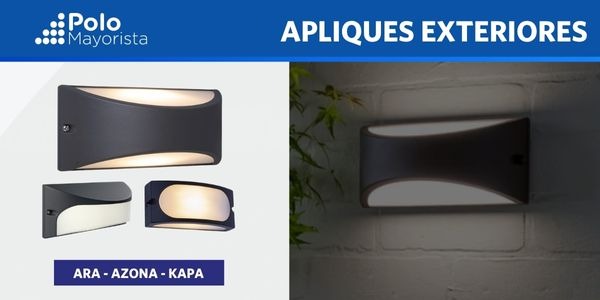 Aplique Exteriores de Aluminio
